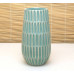 Ваза для цветов керамическая Ритм бирюза ваза конус h25см , 79-115