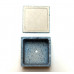 Горшок для цветов керамический с поддоном для цветов Синий кубик 12*12/h13см NK17/1